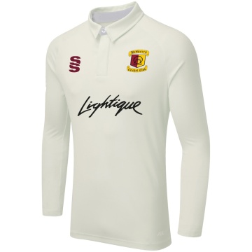 Bedworth CC - DUAL LONG SLEEVE CRICKET SHIRT (WOMENS)-Ivory