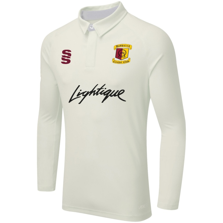 Bedworth CC - DUAL LONG SLEEVE CRICKET SHIRT (WOMENS)-Ivory