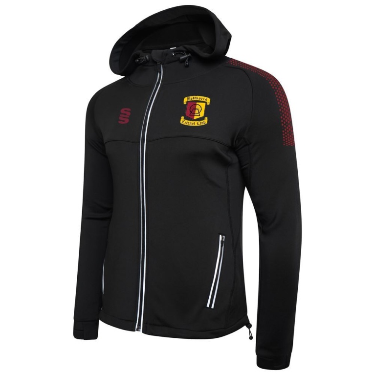 Bedworth CC Dual Full Zip Hoody : Black