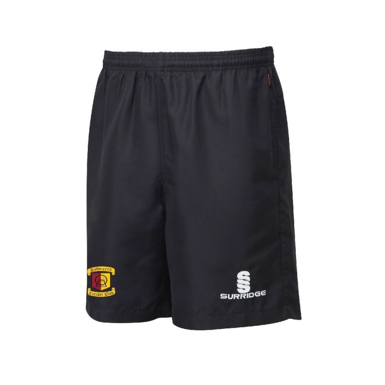 Bedworth CC Ripstop Pocketed Shorts - Black