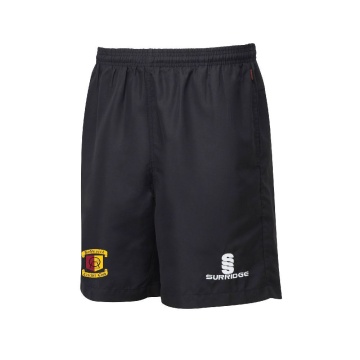 Bedworth CC Youth's Ripstop Pocketed Shorts - Black