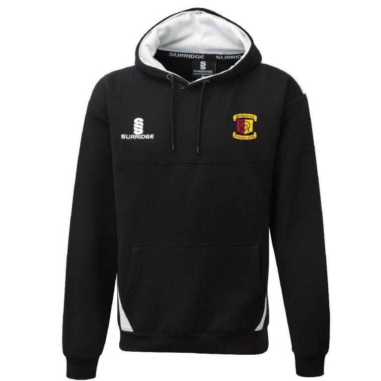 Bedworth CC Fuse Hoody : Black / White